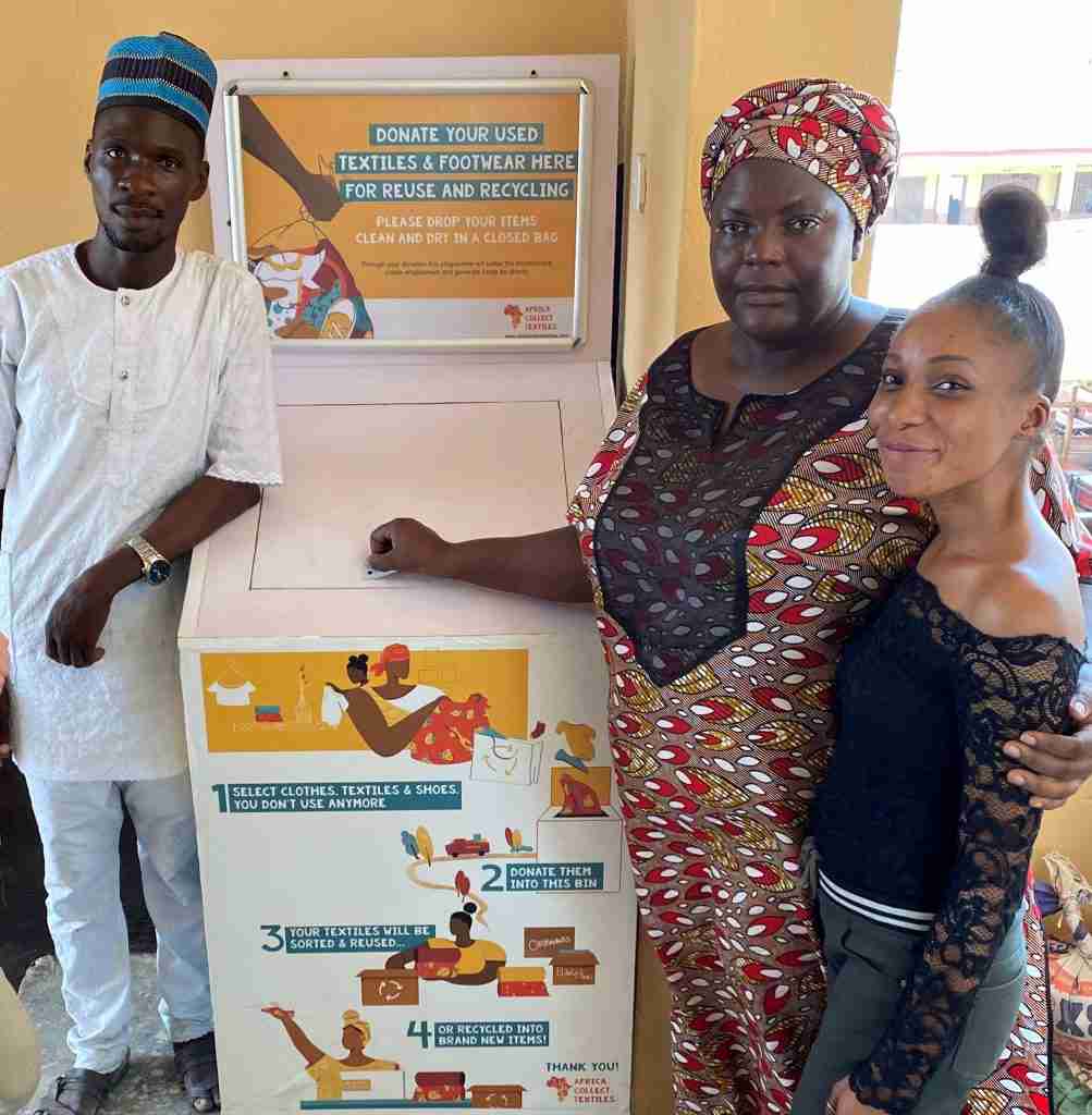 COllection Clothes bins africa